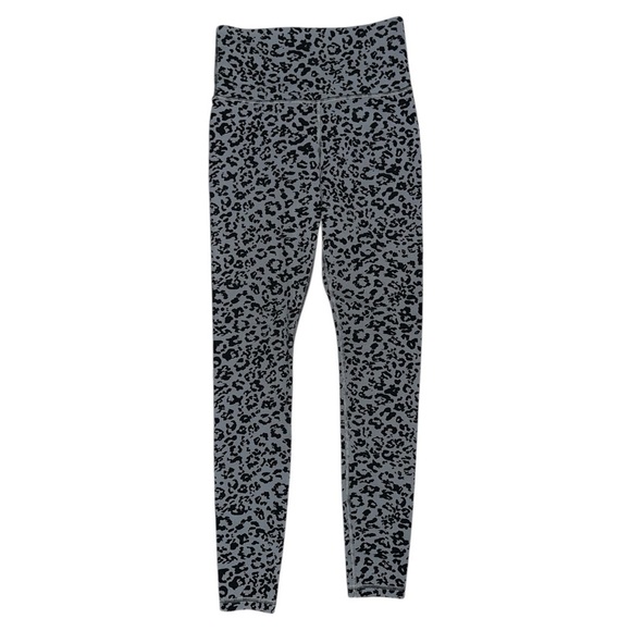 Athleta Leopard Print Elation Ultra High Rise Tight Buttery Soft Supportive XS - Picture 4 of 10